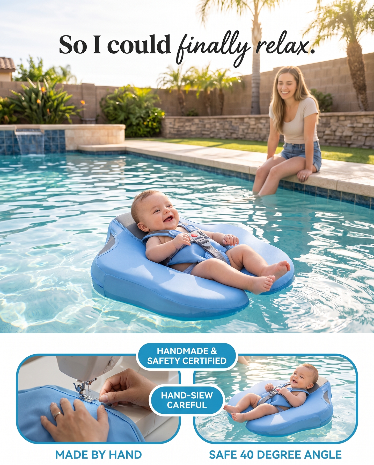 Baby Safety Float - MadeSafeByMaya